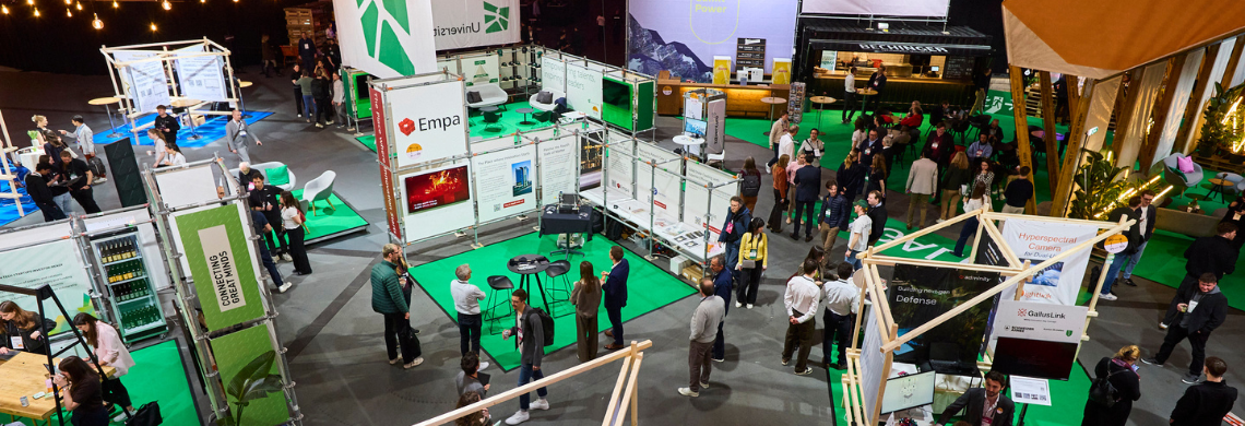 Kurz vor dem offiziellen Start des START Summit ist die St.Gallen Area schon gut gef&uuml;llt